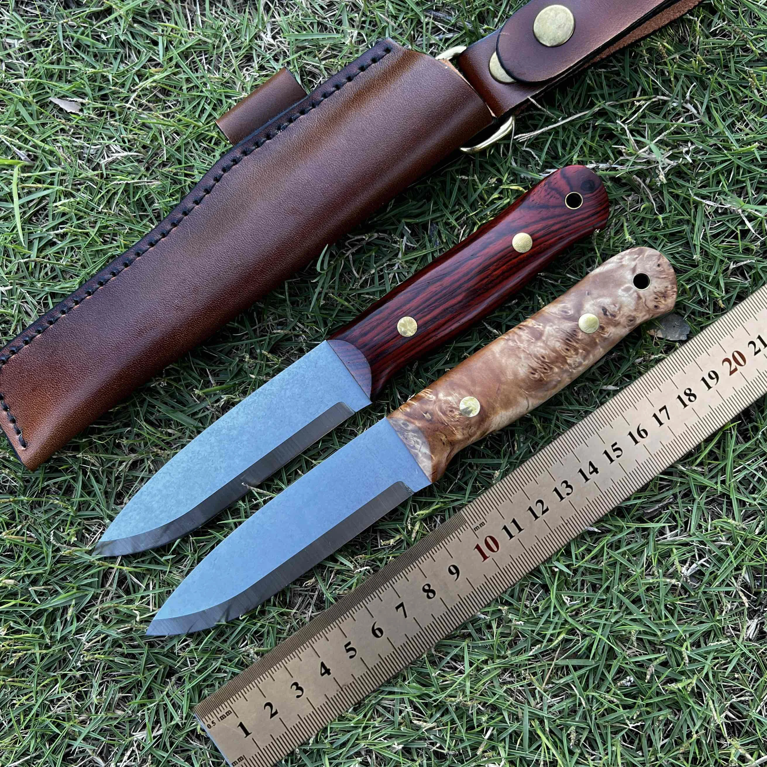 New 14C28N Steel Knife White Shadow Wood Fixed Knife Outdoor EDC Camping Hiking Fishing Fruit Knife Tool
New 14C28N Steel Knife White Shadow Wood Fixed Knife Outdoor EDC Camping Hiking Fishing Fruit Knife Tool
