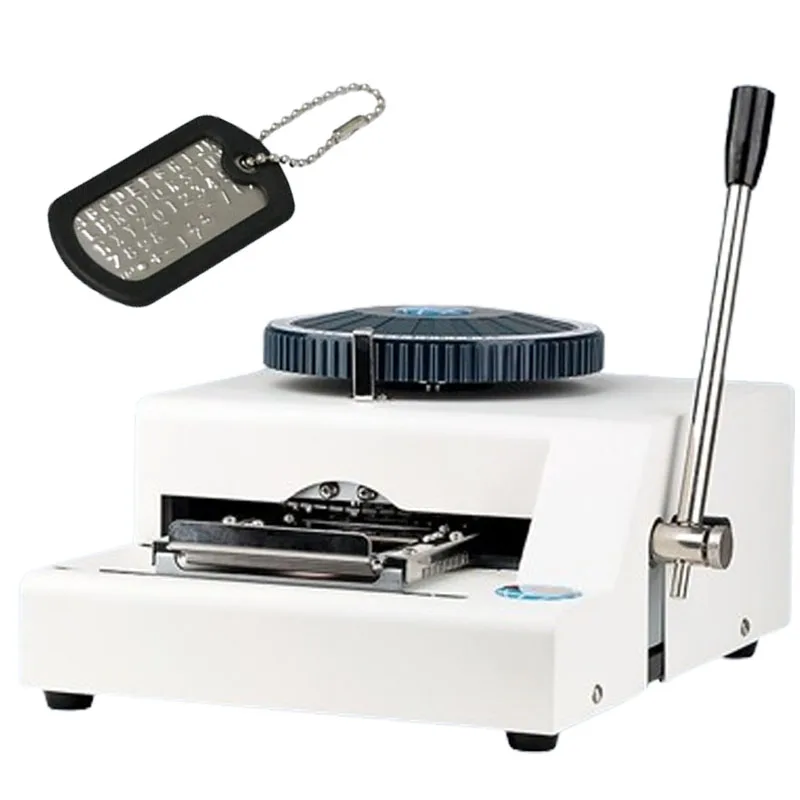 52 Characters Dog Tags Machine Embossing Machine Military Stamping Machine Steel Manual Card Metal Embosser Number
52 Characters Dog Tags Machine Embossing Machine Military Stamping Machine Steel Manual Card Metal Embosser Number