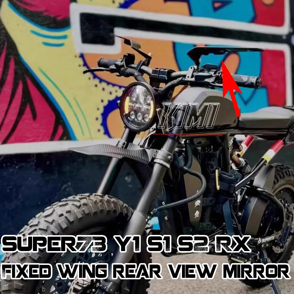 FOR Super73 Y1 S1 S2 RX Electric Car Rearview Mirror Reversing Mirror Fixed Wind Wing Rearview Mirror Super73 Accessories
FOR Super73 Y1 S1 S2 RX Electric Car Rearview Mirror Reversing Mirror Fixed Wind Wing Rearview Mirror Super73 Accessories