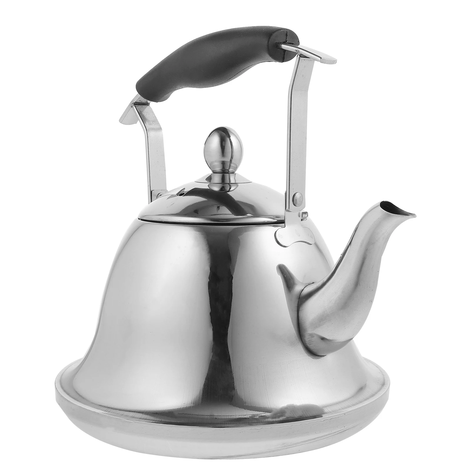 1 pc Stainless Steel Teapot Tea Kettle Safe Water Container Portable Travel Silver whistle boiling tea drinks making
1 pc Stainless Steel Teapot Tea Kettle Safe Water Container Portable Travel Silver whistle boiling tea drinks making