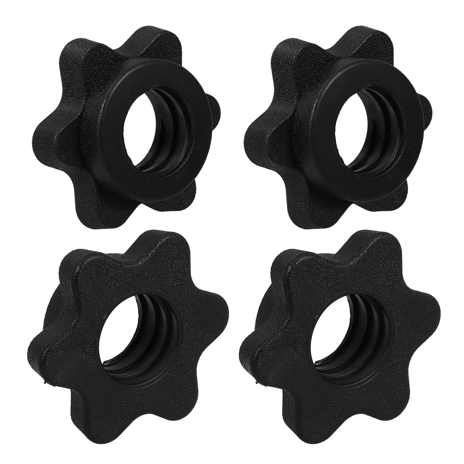 4pcs Hexagon Nuts Black Plastic Barbell Lock Collars Self-locking Nut Universal Dumbbell Accessories Anti-skid Metal
4pcs Hexagon Nuts Black Plastic Barbell Lock Collars Self-locking Nut Universal Dumbbell Accessories Anti-skid Metal