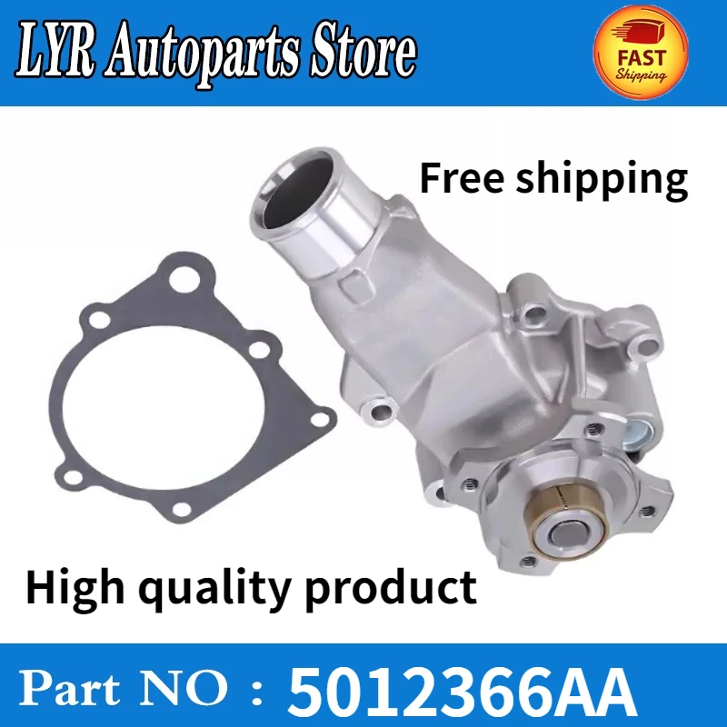 High quality Engine Water Pump For Jeep Grand Cherokee 99-04 Wrangler 2000-2006 L6 4.0L 5012366AA 53010378AC Car Accessories
High quality Engine Water Pump For Jeep Grand Cherokee 99-04 Wrangler 2000-2006 L6 4.0L 5012366AA 53010378AC Car Accessories