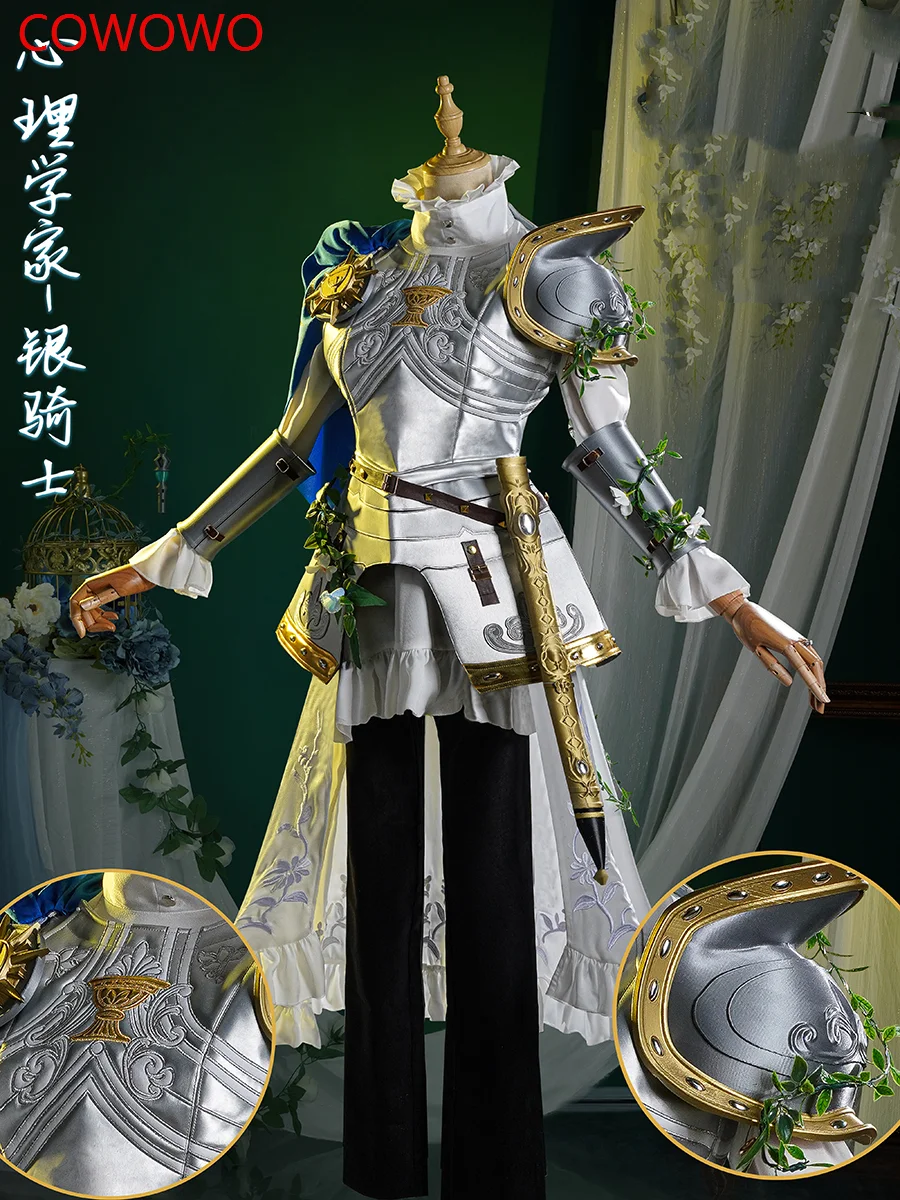 COWOWO Identity V Ada Mesmer Psychologist Silver Knight Cosplay Costume Cos Game Anime Party Uniform Hallowen Play Role Clothes
COWOWO Identity V Ada Mesmer Psychologist Silver Knight Cosplay Costume Cos Game Anime Party Uniform Hallowen Play Role Clothes