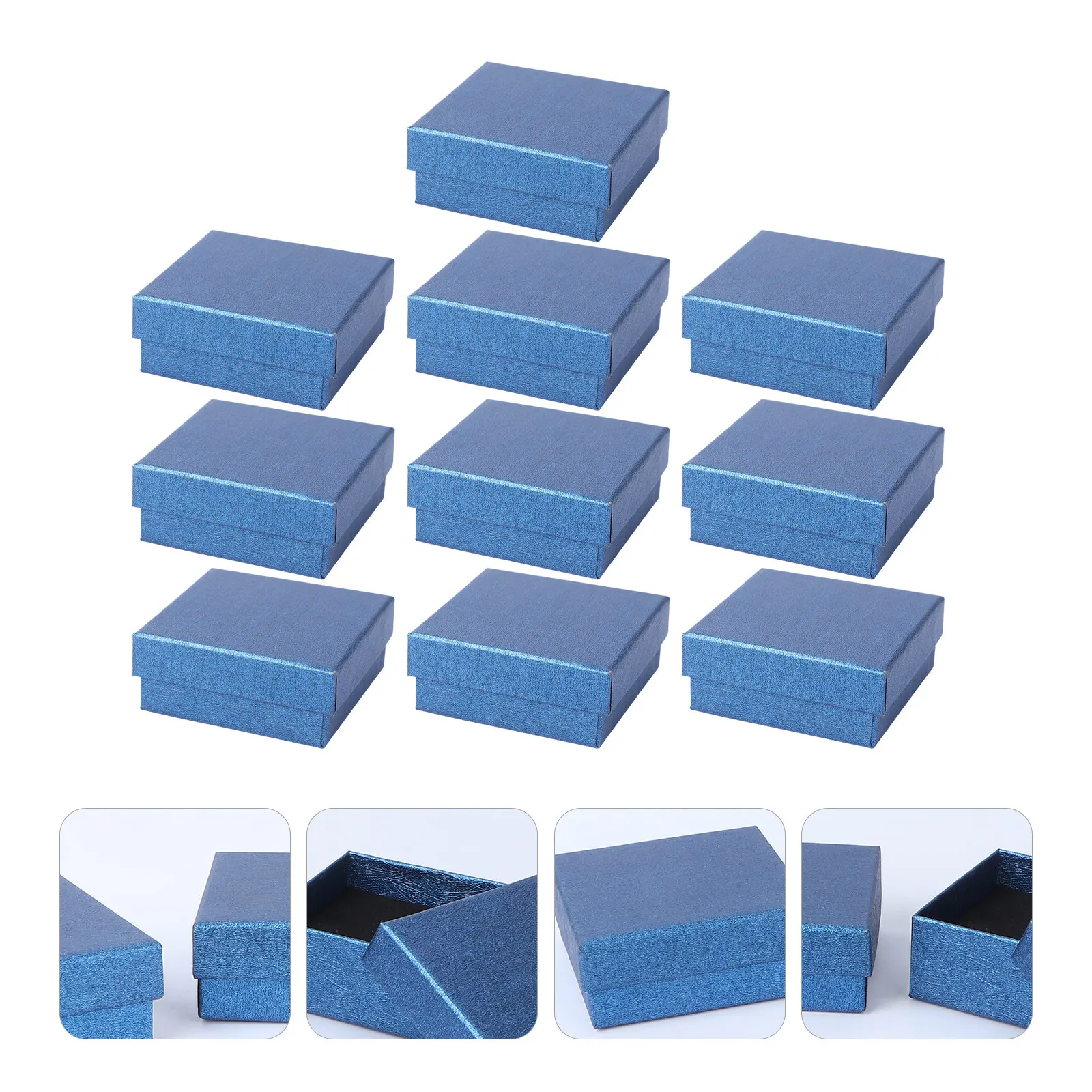 10Pcs Jewelry Packaging Box Retro Style Earrings Ring Bracelet Necklace Storage Container Multi-Purpose Ornament Box Vintage
10Pcs Jewelry Packaging Box Retro Style Earrings Ring Bracelet Necklace Storage Container Multi-Purpose Ornament Box Vintage