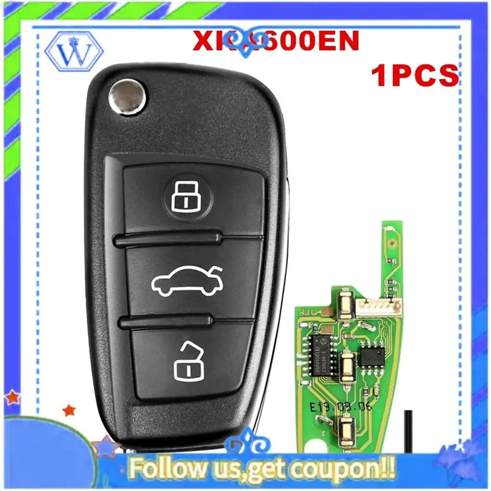 M46K-For Xhorse XKA600EN Universal Wire Remote Key Flip Fob 3 Buttons For A6 Q7 Type For VVDI Key Part
M46K-For Xhorse XKA600EN Universal Wire Remote Key Flip Fob 3 Buttons For A6 Q7 Type For VVDI Key Part