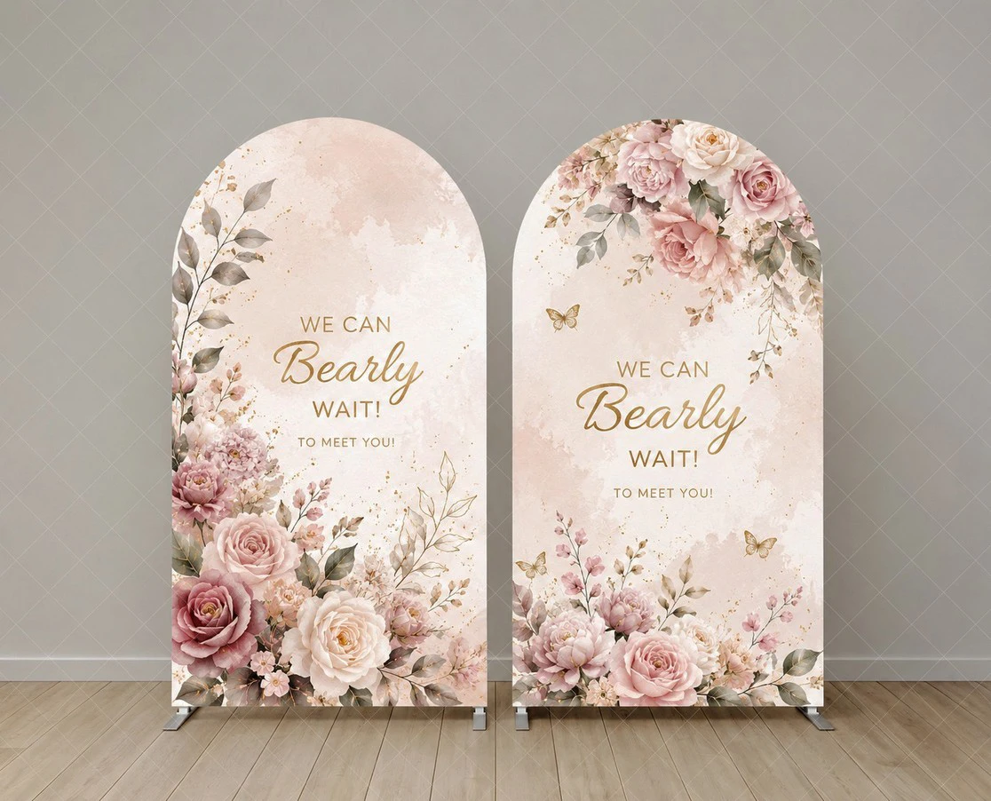 Bearly Wait Baby Shower Arch Backdrop Cover Boho Floral Baby Shower Decorations Neutral Beige Pink Flower Arch Background
Bearly Wait Baby Shower Arch Backdrop Cover Boho Floral Baby Shower Decorations Neutral Beige Pink Flower Arch Background