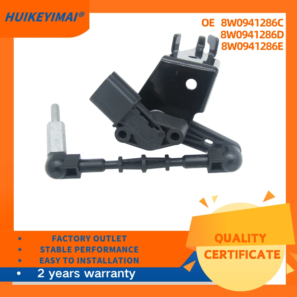8W0941286C 8W0941286D 8W0941286E Front Right Headlight Level Sensor For AUDI A4/S4 B9 2016-2020,A5/S5 2016-2020
8W0941286C 8W0941286D 8W0941286E Front Right Headlight Level Sensor For AUDI A4/S4 B9 2016-2020,A5/S5 2016-2020