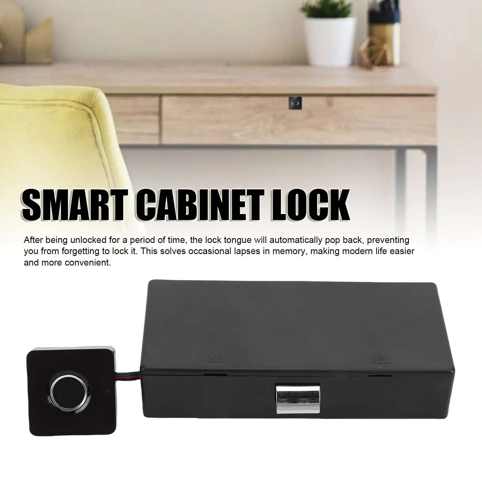 Smart Fingerprint Cabinet Lock Bluetooth APP Unlock Invisible Electronic Drawer Lock for Wooden File Drawer Wardrobe Home Office
Smart Fingerprint Cabinet Lock Bluetooth APP Unlock Invisible Electronic Drawer Lock for Wooden File Drawer Wardrobe Home Office