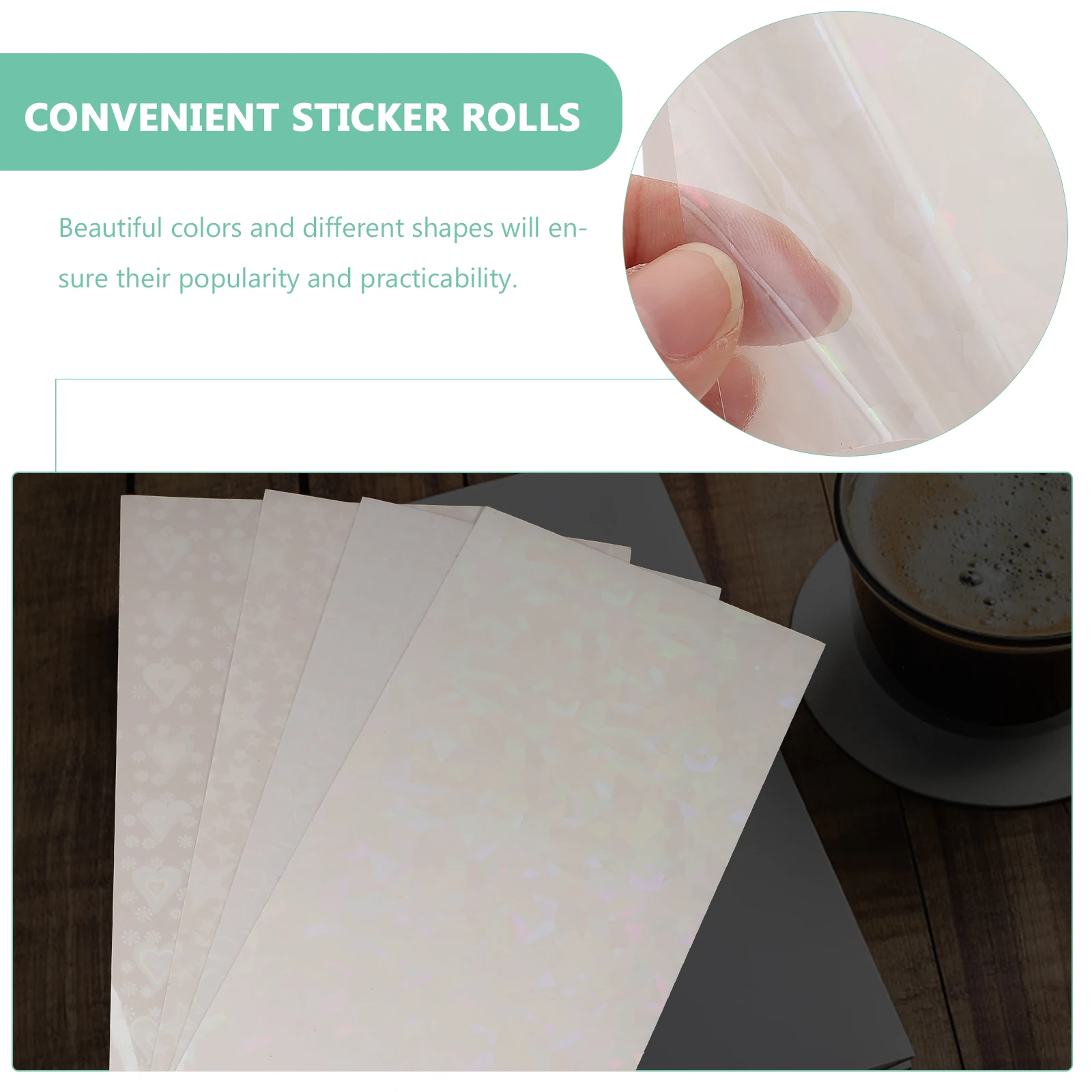20 Sheets Colorful Decorative Stickers Scrapbooking for Teachers Elementary Waterproof
20 Sheets Colorful Decorative Stickers Scrapbooking for Teachers Elementary Waterproof