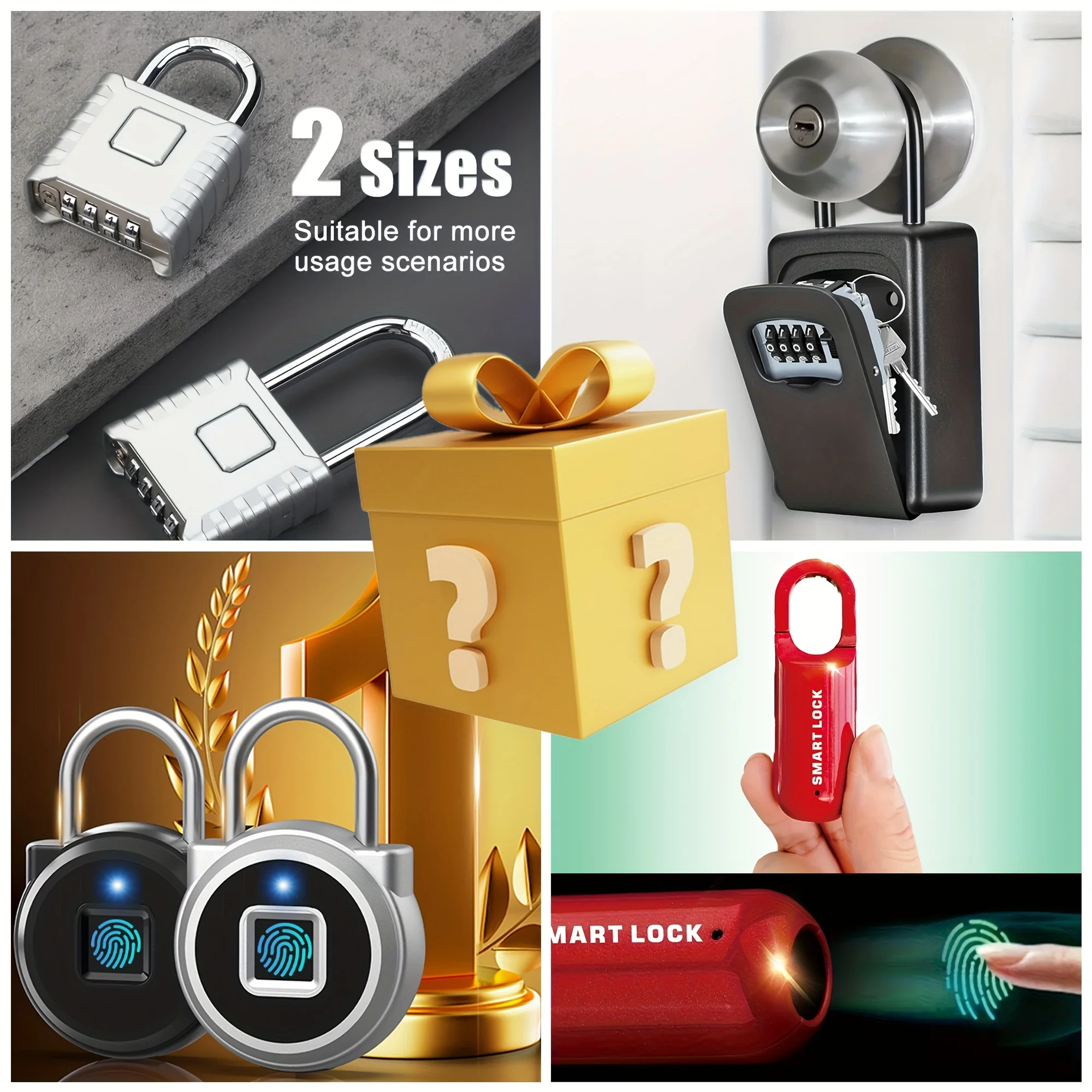 1/2/4 Lock for Locker Outdoor for School, Gym, Sports, Fence, Toolbox, Gate, Case, Outdoor, Hasp Storage
1/2/4 Lock for Locker Outdoor for School, Gym, Sports, Fence, Toolbox, Gate, Case, Outdoor, Hasp Storage