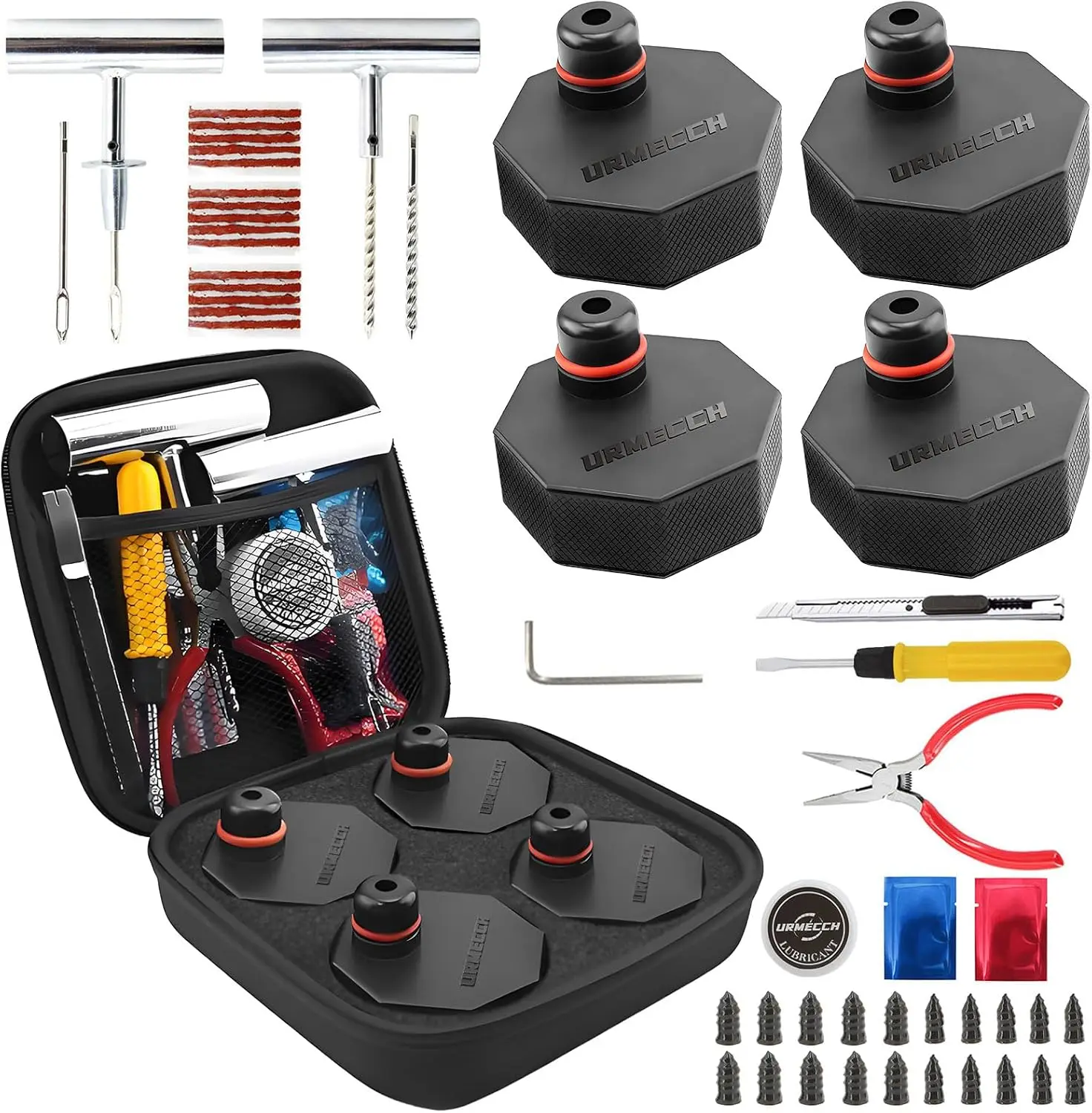 Lifting Jack Pads for Ford Mustang Mach-E 2021-2025, 4PCS Rubber Jack Pad Adapter with Storage Box
Lifting Jack Pads for Ford Mustang Mach-E 2021-2025, 4PCS Rubber Jack Pad Adapter with Storage Box