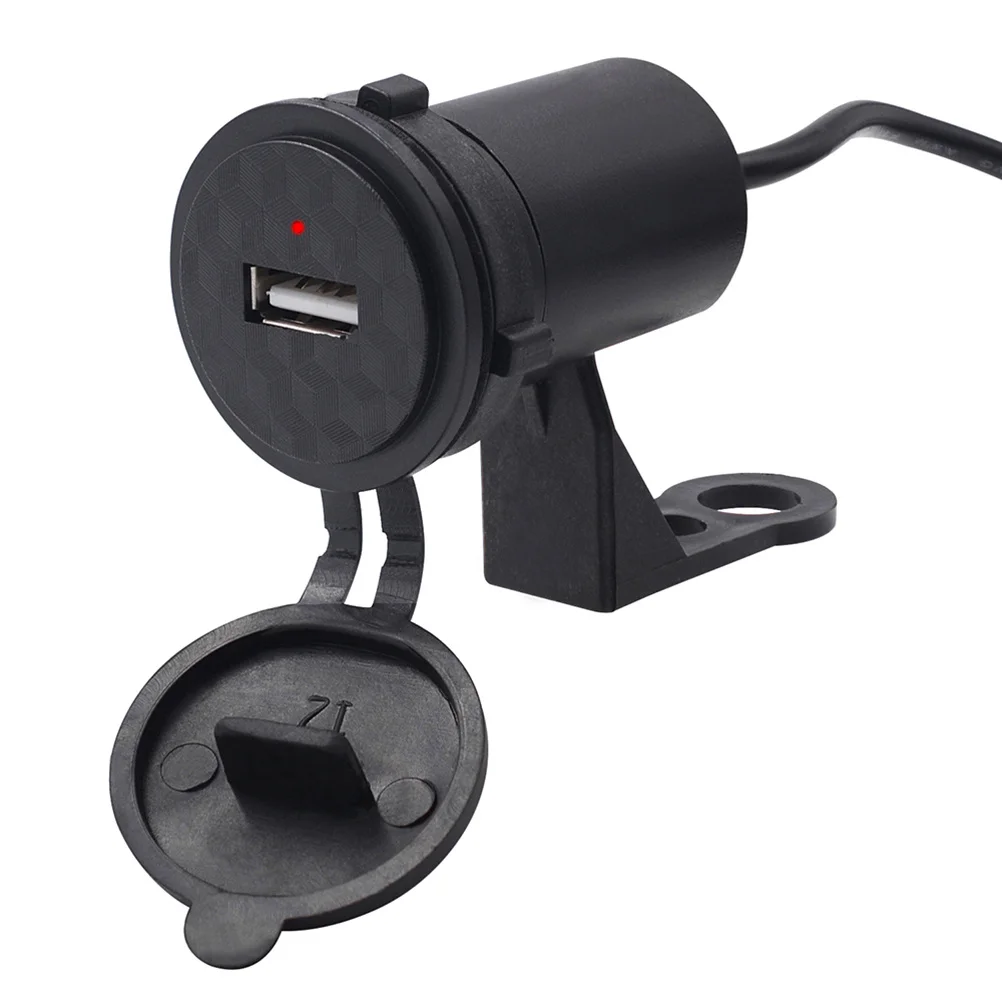 Motorcycle USB 12V Single Port ABS Panel Waterproof Motor USB Socket for Phone Tablet GPS Navigation
Motorcycle USB 12V Single Port ABS Panel Waterproof Motor USB Socket for Phone Tablet GPS Navigation