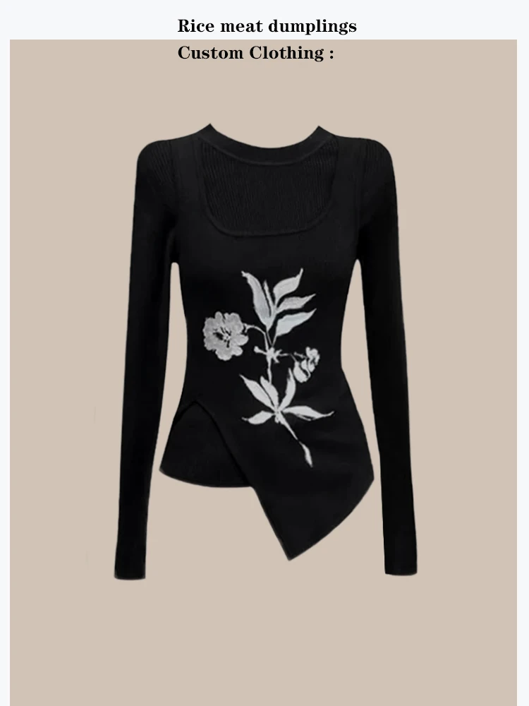Autumn Winter New Chinese Style Outfit Long Sleeve Vest Layering Top Women's Fashion Set High Elasticity round Neck Commute S...
Autumn Winter New Chinese Style Outfit Long Sleeve Vest Layering Top Women's Fashion Set High Elasticity round Neck Commute S...