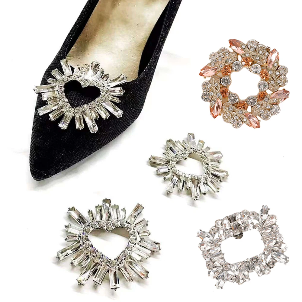 Shiny Crystal Shoes Clips Rhinestone Charm Shoes Buckle Women High Heel Wedding Bride Shoes Decoration Jewelry Shoes Accessories
Shiny Crystal Shoes Clips Rhinestone Charm Shoes Buckle Women High Heel Wedding Bride Shoes Decoration Jewelry Shoes Accessories