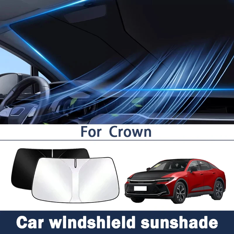 Applicable to Toyota 12/13/14.5/15 generations Crown car sunshade sun visor sun protection front windshield sunshade
Applicable to Toyota 12/13/14.5/15 generations Crown car sunshade sun visor sun protection front windshield sunshade