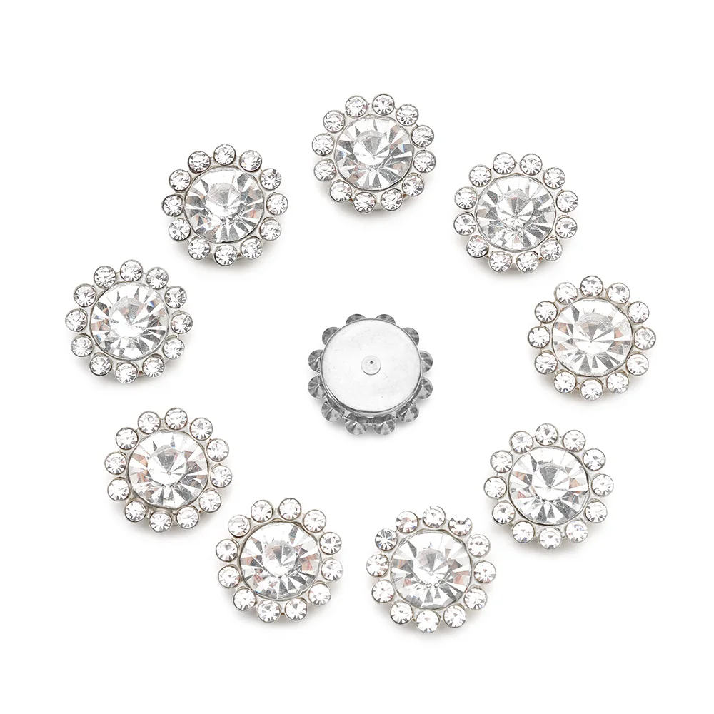 10PCS DIY Craft Wedding Dress Apparel Sewing Clothing Decorations Rhinestone Buttons Pearl Button Pearl Hairpins Hat Accessories
10PCS DIY Craft Wedding Dress Apparel Sewing Clothing Decorations Rhinestone Buttons Pearl Button Pearl Hairpins Hat Accessories