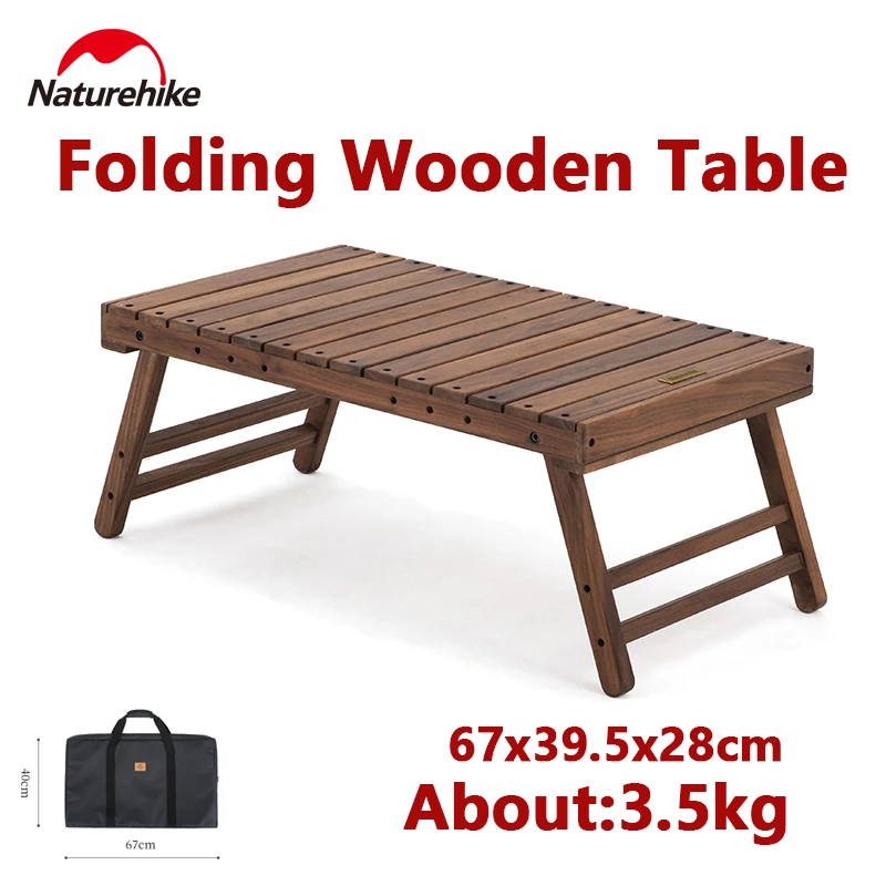 Naturehike Camping Folding Wooden Table pliante Portable Outdoor Picnic Solid Picnic Travel Desk Fishing Table Garden Furniture
Naturehike Camping Folding Wooden Table pliante Portable Outdoor Picnic Solid Picnic Travel Desk Fishing Table Garden Furniture