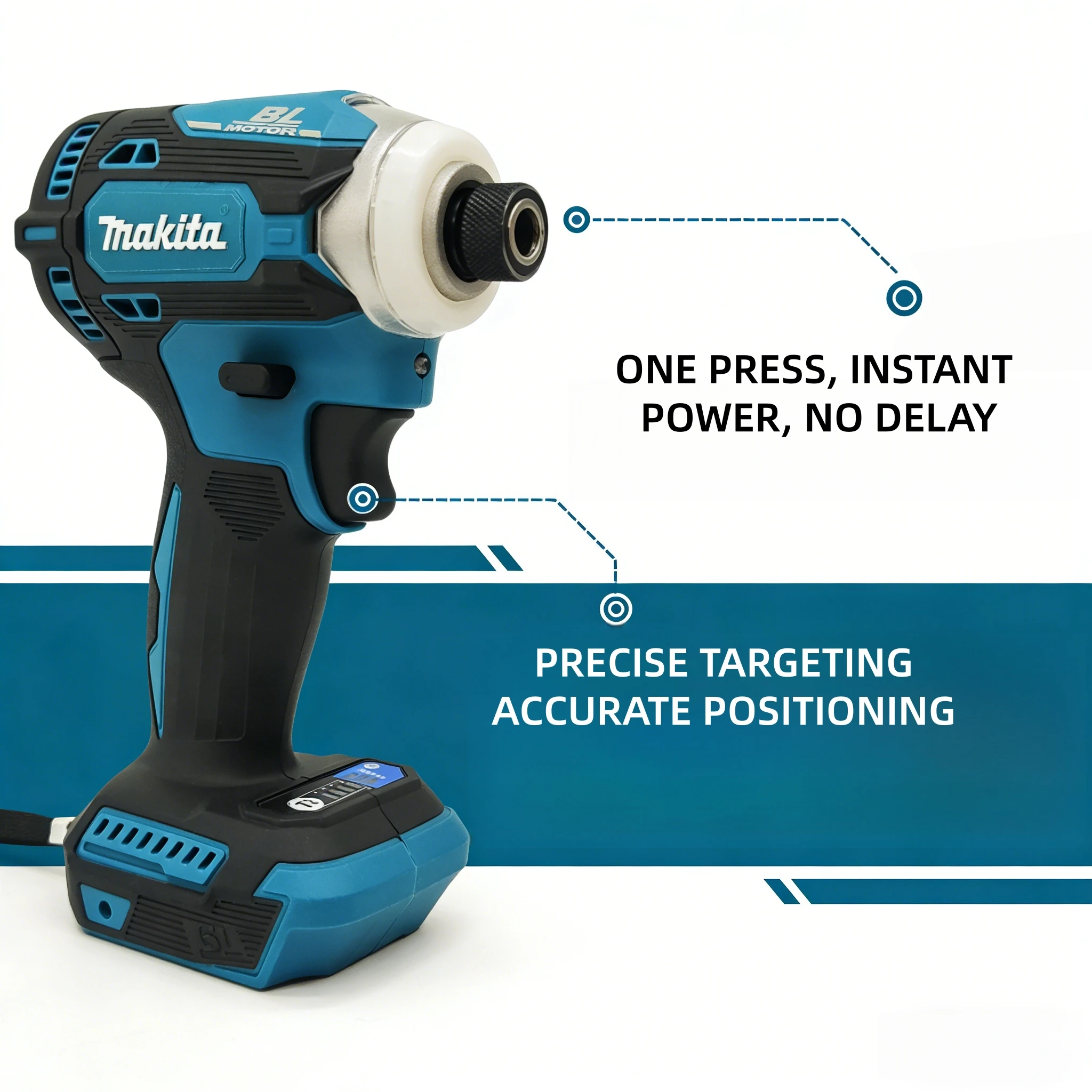 Makita DTD171 18V Brushless Motor Cordless Impact Driver (Battery Not Included)
Makita DTD171 18V Brushless Motor Cordless Impact Driver (Battery Not Included)