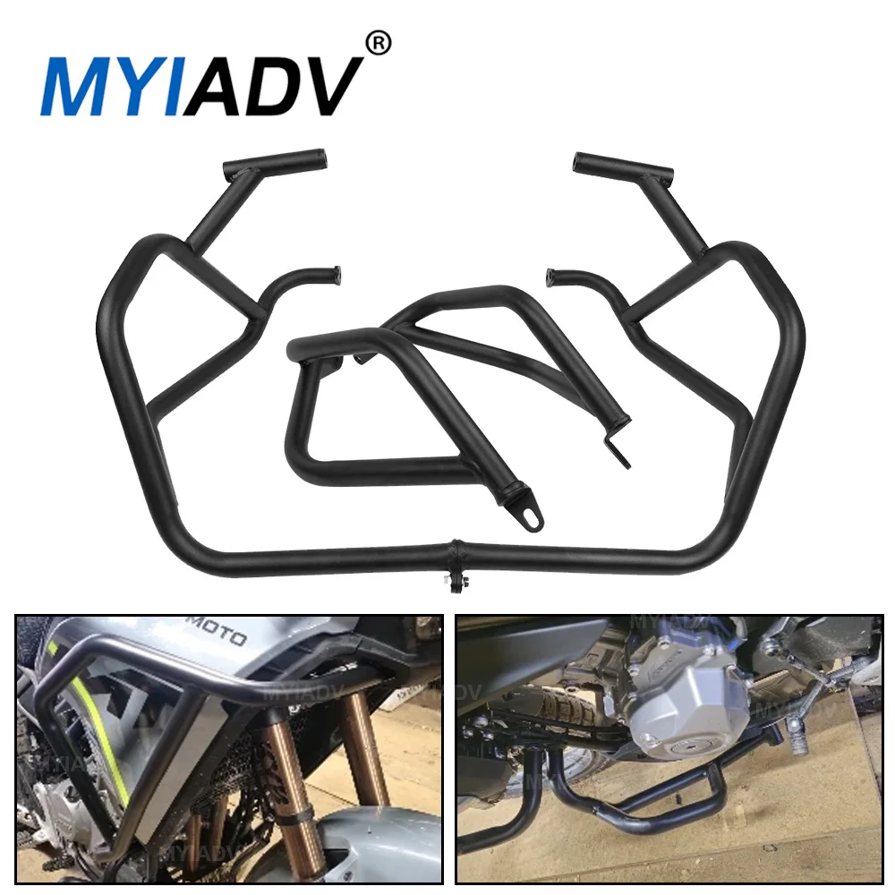 Motorcycle Highway Crash Bar For CFMOTO 450MT 450 MT MT450 2024-2025 Engine Guard Frame Protection Bumper Anti-Fall Accessories
Motorcycle Highway Crash Bar For CFMOTO 450MT 450 MT MT450 2024-2025 Engine Guard Frame Protection Bumper Anti-Fall Accessories