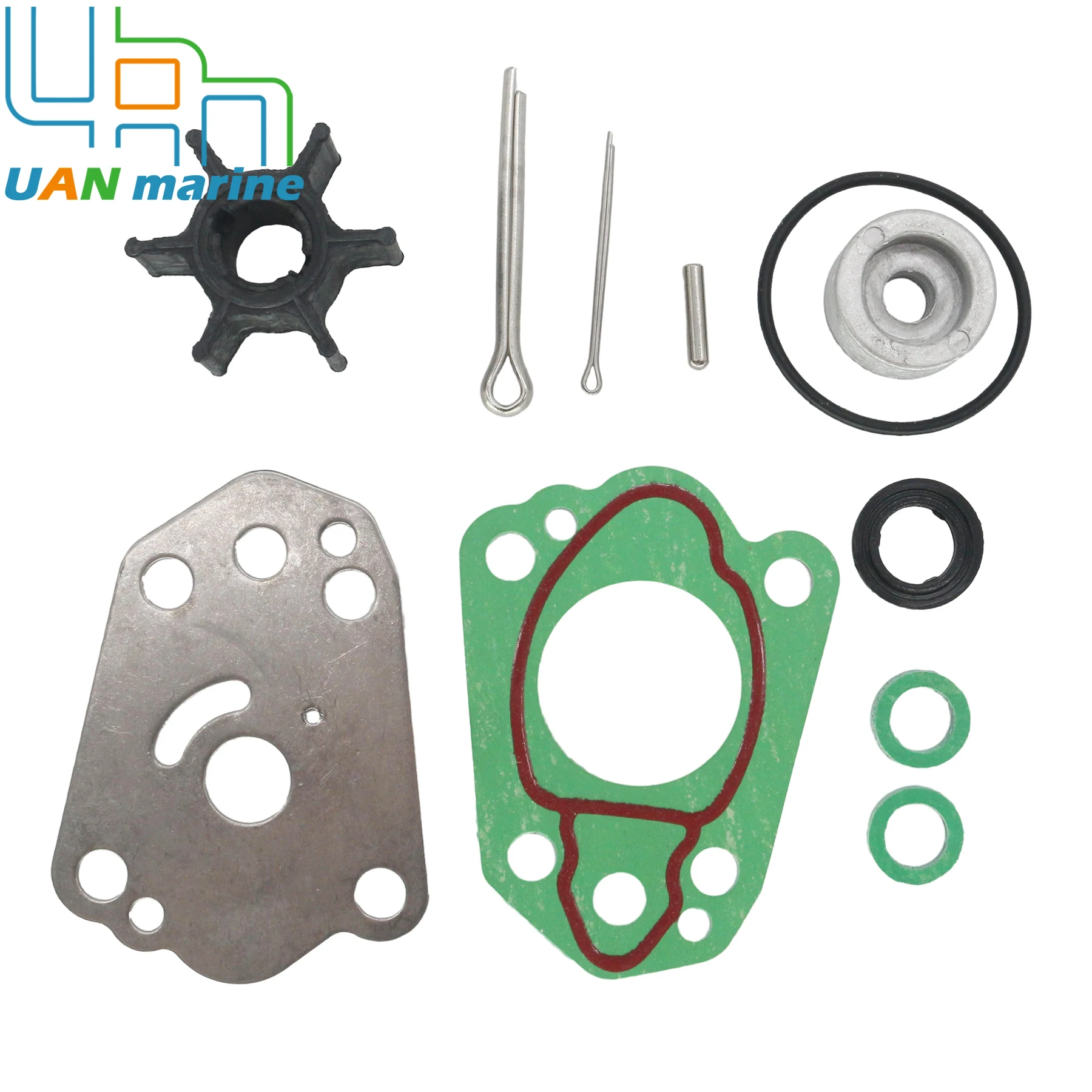 17400-97810 Water Pump Impeller Kit Compatible with Suzuki Outboard Motor Models 4-Stroke DF2 DF2.5 2HP 2.5HP 17400-97810-000
17400-97810 Water Pump Impeller Kit Compatible with Suzuki Outboard Motor Models 4-Stroke DF2 DF2.5 2HP 2.5HP 17400-97810-000