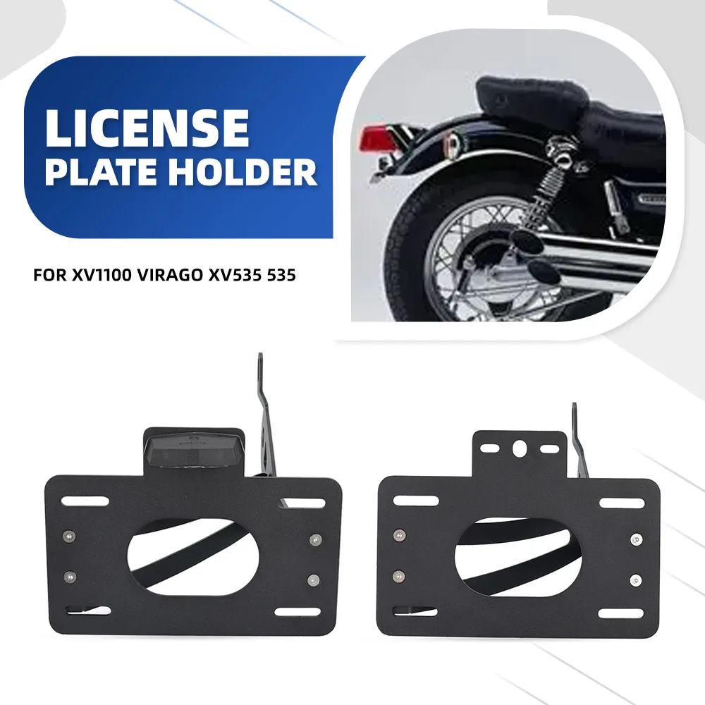Motorcycle Side Mount LED License Plate Light For Yamaha XV1100 Virago XV535 535 Rear Registration Number Holder Bracket Lamp
Motorcycle Side Mount LED License Plate Light For Yamaha XV1100 Virago XV535 535 Rear Registration Number Holder Bracket Lamp