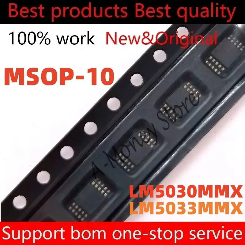 (5pcs)LM5030MM LM5030MMX LM5030 S73B LM5033MMX LM5033MM LM5033 SCVB MSOP-10
(5pcs)LM5030MM LM5030MMX LM5030 S73B LM5033MMX LM5033MM LM5033 SCVB MSOP-10