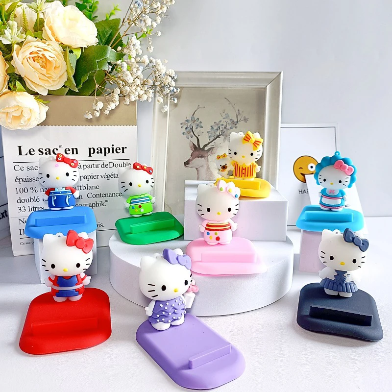 Cute Hello Kitty Mobile Phone Holder Melody Tablet Stand Doll Desktop Ornaments Phone Accessories
Cute Hello Kitty Mobile Phone Holder Melody Tablet Stand Doll Desktop Ornaments Phone Accessories