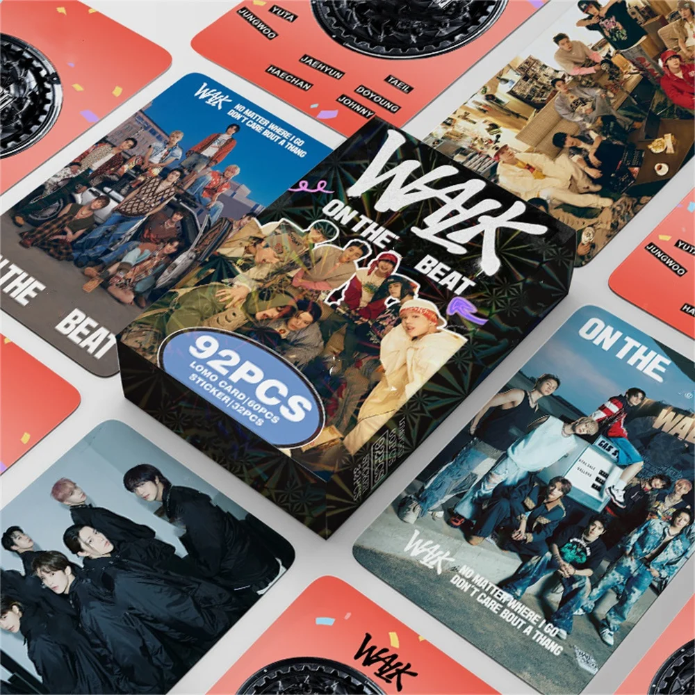 Kpop 127 Idol 92Pcs/set Album Card Walk Solo 32 Sticker 60 Photocards Taeil JaeHyun WINWIN DoYoung Haechan Johnny Fans Gifts
Kpop 127 Idol 92Pcs/set Album Card Walk Solo 32 Sticker 60 Photocards Taeil JaeHyun WINWIN DoYoung Haechan Johnny Fans Gifts