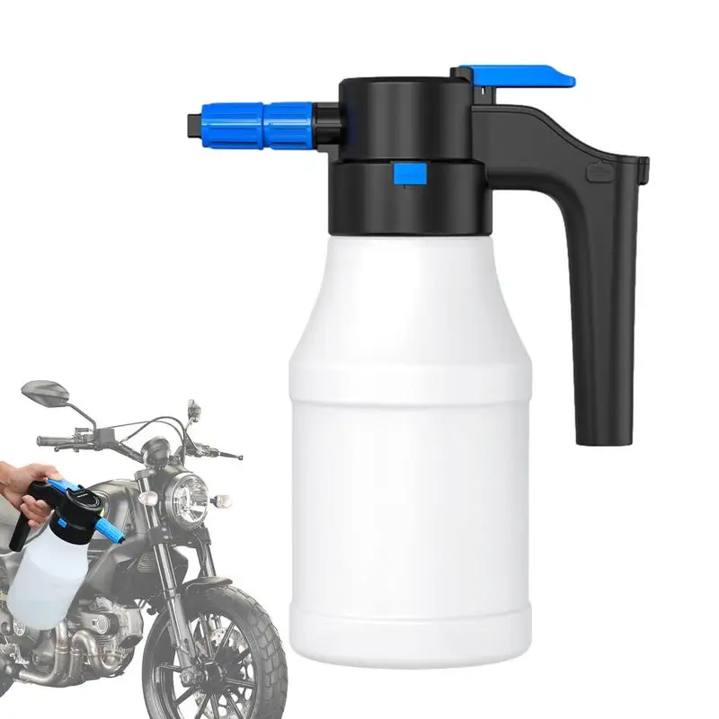Foam Pump Sprayer Rechargeable Cordless Foaming Spray Bottle 1.5L Wide-Angle Spray Foamer Portable Air Pressure Water Sprayer
Foam Pump Sprayer Rechargeable Cordless Foaming Spray Bottle 1.5L Wide-Angle Spray Foamer Portable Air Pressure Water Sprayer