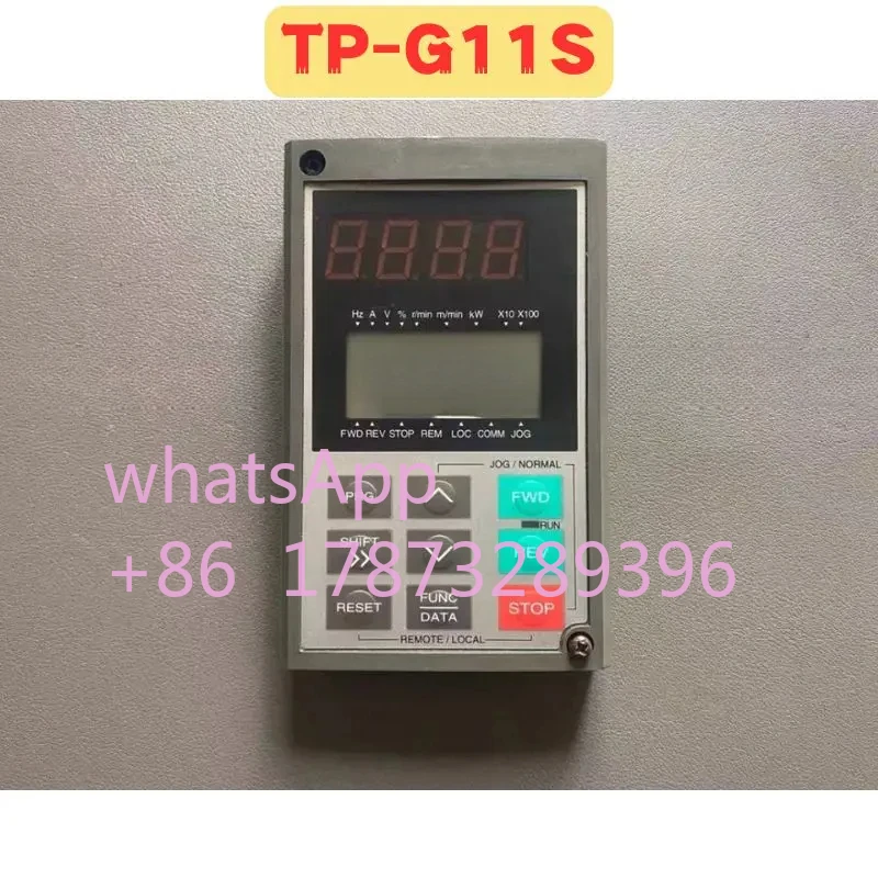 Панель управления преобразователем частоты б/у TP-G11S TP G11S Нормальная функция протестирована в порядке
Панель управления преобразователем частоты б/у TP-G11S TP G11S Нормальная функция протестирована в порядке