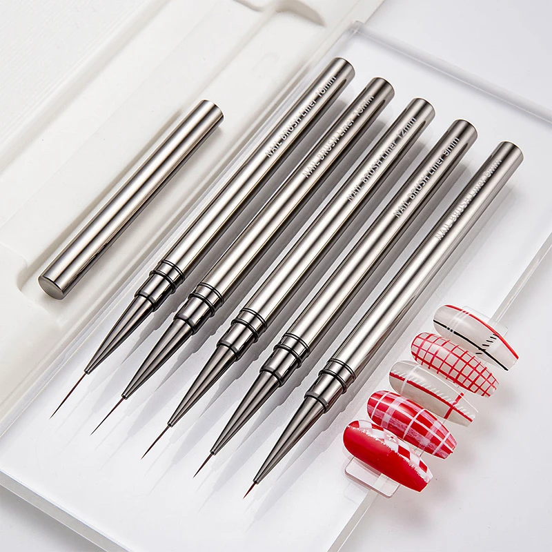 1pc Nail Art Liner Brushes Gel Nail Brush Gel Nail Polish Painting Brush Drawing Nail Art Brush Pen Set Nail Pen
1pc Nail Art Liner Brushes Gel Nail Brush Gel Nail Polish Painting Brush Drawing Nail Art Brush Pen Set Nail Pen
