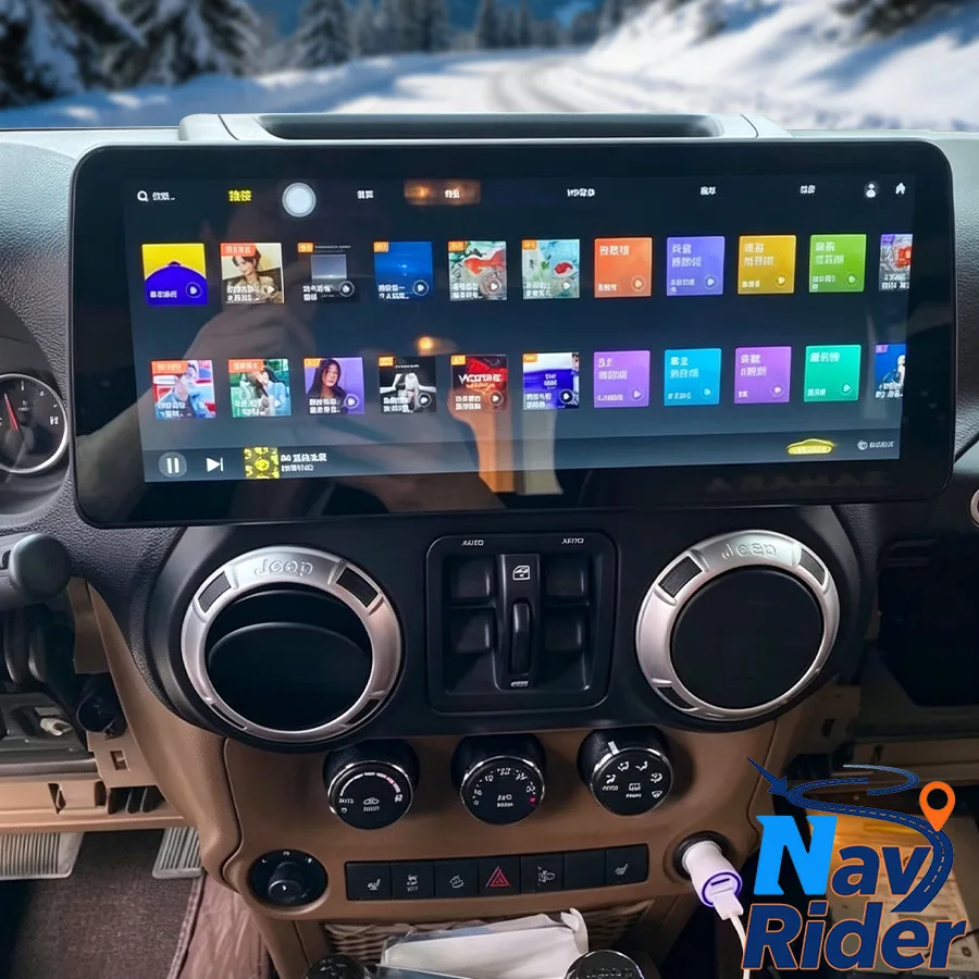 12.3" Android Wireless CarPlay Auto Screen For Jeep Wrangler 3JK 2015 2016 2017 4G GPS Bluetooth WiFi Stereo Multimedia Player
12.3" Android Wireless CarPlay Auto Screen For Jeep Wrangler 3JK 2015 2016 2017 4G GPS Bluetooth WiFi Stereo Multimedia Player
