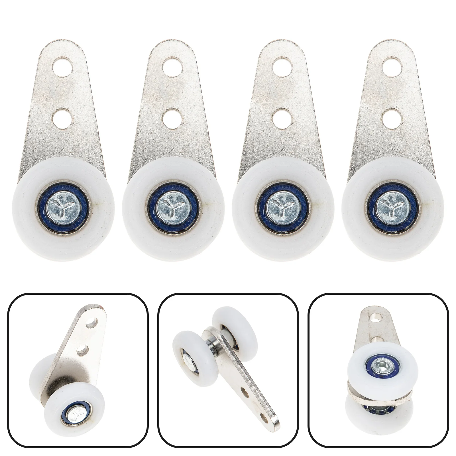 4 Pcs Hanging Wheel Curtain Mute Runners Rods Scroll Nylon for Smoothly Wheels Bearing Roller Curtains
4 Pcs Hanging Wheel Curtain Mute Runners Rods Scroll Nylon for Smoothly Wheels Bearing Roller Curtains