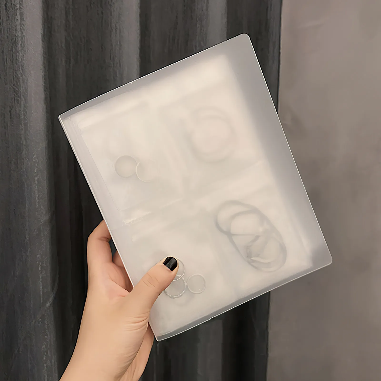 1 set 1 Set Transparent Jewelry Storage Book Clear Pouch For Necklace Earring Ring Organizer Pvc Travel Gift Bag Small Jewelry
1 set 1 Set Transparent Jewelry Storage Book Clear Pouch For Necklace Earring Ring Organizer Pvc Travel Gift Bag Small Jewelry