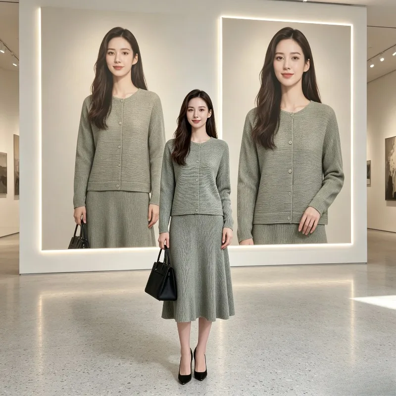 Плиссированный кардиган Miyake 2026: новая коллекция весна-осень, цвет зеленый горошек, укороченный, для женщин, с текстурированным круглым вырезом и длинными рукавами
Плиссированный кардиган Miyake 2026: новая коллекция весна-осень, цвет зеленый горошек, укороченный, для женщин, с текстурированным круглым вырезом и длинными рукавами