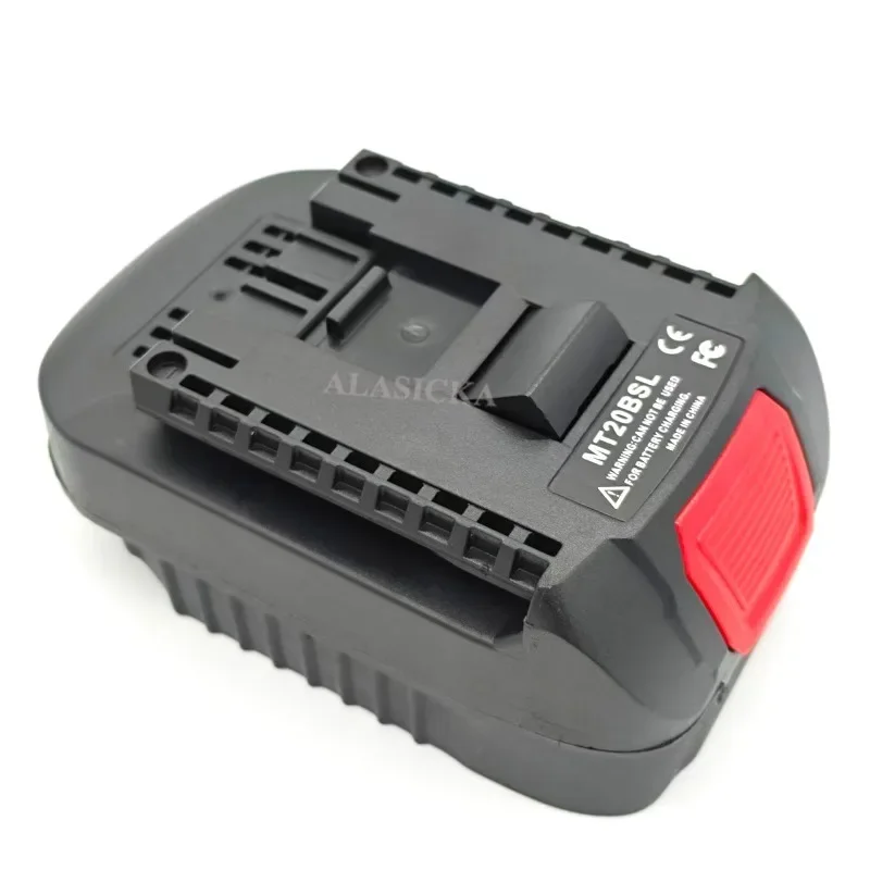 MT20BSL Battery Converter Adapter for Makita 18V Li-ion Batteries Compatible with For Bosch 18V Li-ion Battery Power Tools Drill
MT20BSL Battery Converter Adapter for Makita 18V Li-ion Batteries Compatible with For Bosch 18V Li-ion Battery Power Tools Drill