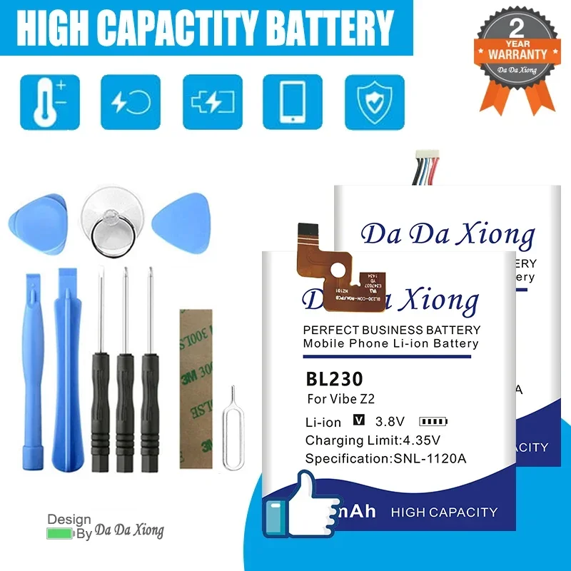 BL262 BL230 L18D1P31 BL240 L12T1P33 Battery For Lenovo Vibe Note Z2 C2 8 P2 Power Tab IdeaTab lepad E7 A1010 A1000 P2C72 + Tool
BL262 BL230 L18D1P31 BL240 L12T1P33 Battery For Lenovo Vibe Note Z2 C2 8 P2 Power Tab IdeaTab lepad E7 A1010 A1000 P2C72 + Tool