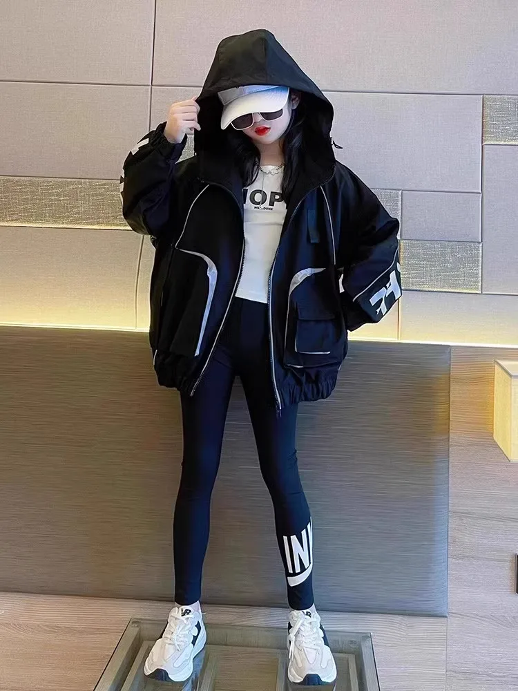 Girls' Coat Spring and Autumn2024New Children's Spring Fashionable Korean Style Girls' Jacket
Girls' Coat Spring and Autumn2024New Children's Spring Fashionable Korean Style Girls' Jacket