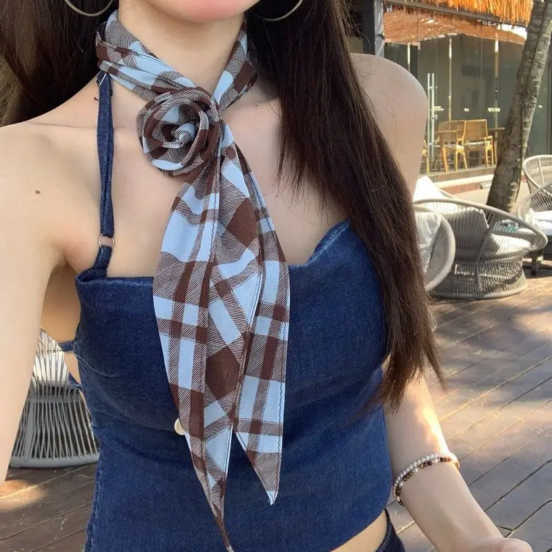 Women's White Polka Dot Flower Scarf Versatile Early Spring Summer High-End Feel Neck Strap Fashion Accessory
Women's White Polka Dot Flower Scarf Versatile Early Spring Summer High-End Feel Neck Strap Fashion Accessory