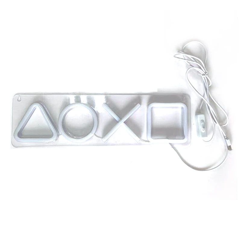 【Popular】Gaming Neon Lights Signs For Playstation Icon Bedroom Wall, USB Powered LED Neon Light For Game Room,Bar Club Decoratio
【Popular】Gaming Neon Lights Signs For Playstation Icon Bedroom Wall, USB Powered LED Neon Light For Game Room,Bar Club Decoratio