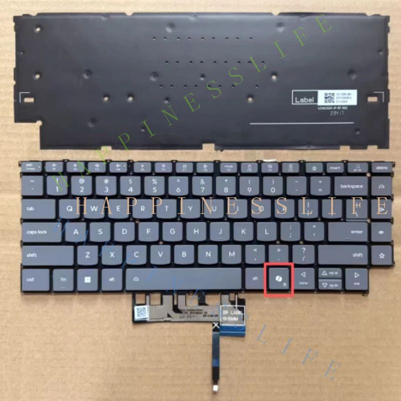 Y... New Internal US Backlit Keyboard Grey for Yoga 9 2-in-1 14ILL10 83LC Laptop
Y... New Internal US Backlit Keyboard Grey for Yoga 9 2-in-1 14ILL10 83LC Laptop