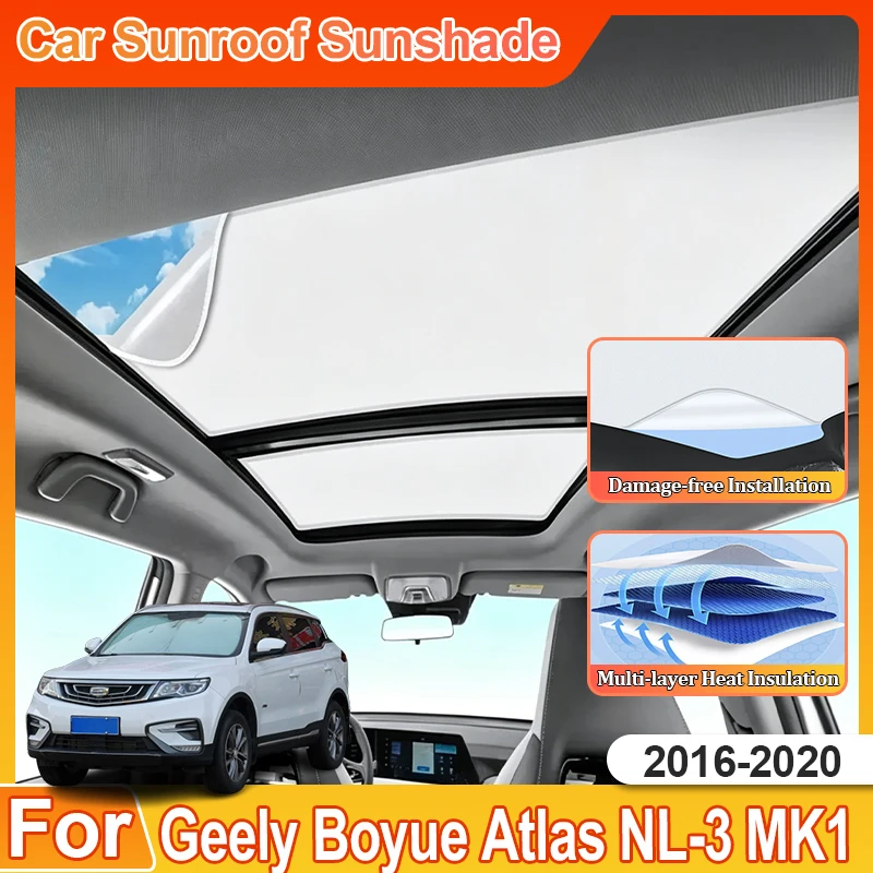 For Geely Boyue Atlas NL-3 Emgrand X7 Sport Accessories 2016-2020 Electrostatic Adsorption Sun Visor Sun Shade Shield Sunroof
For Geely Boyue Atlas NL-3 Emgrand X7 Sport Accessories 2016-2020 Electrostatic Adsorption Sun Visor Sun Shade Shield Sunroof