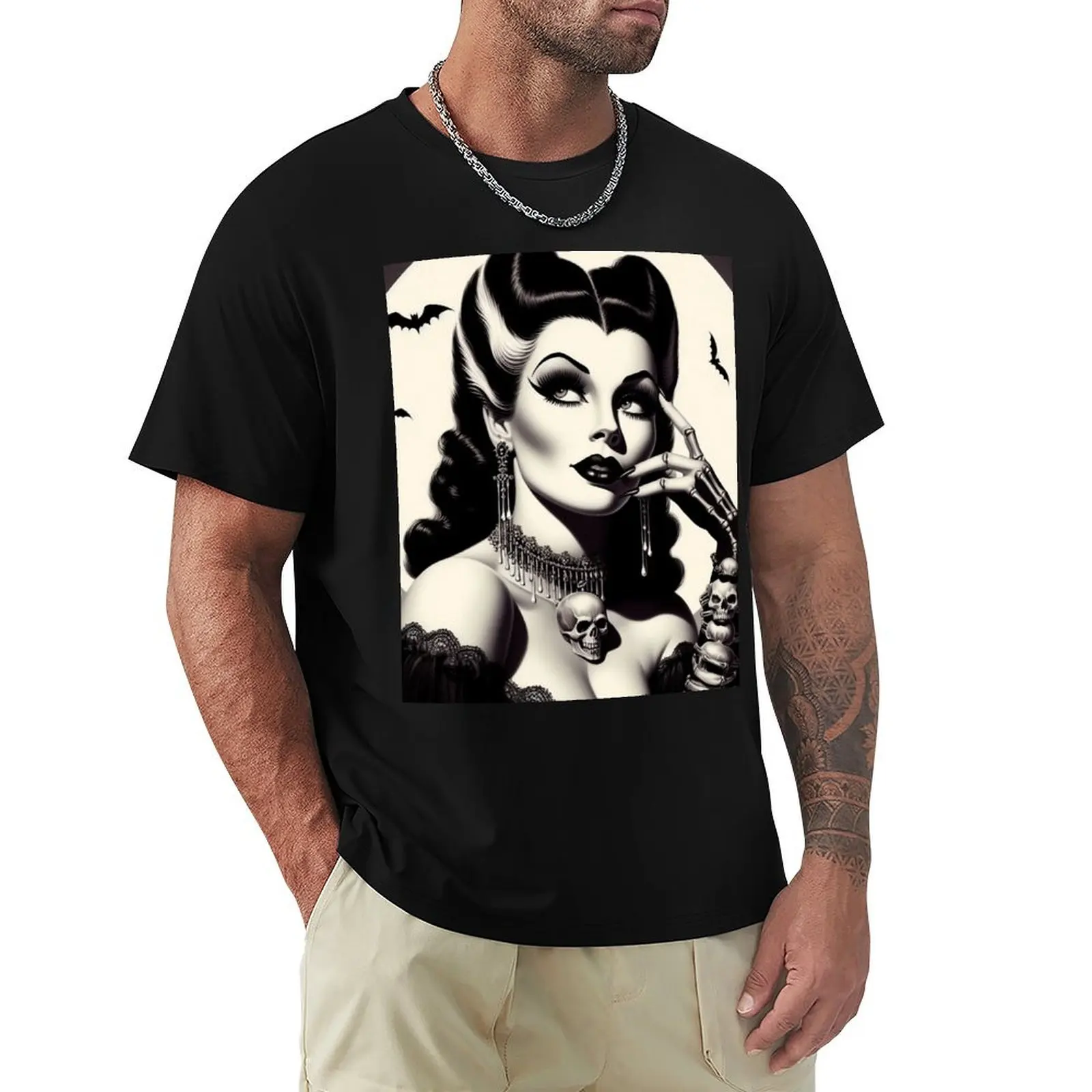 Retro Goth Woman T-Shirt boys animal print designer shirts mens t shirt graphic
Retro Goth Woman T-Shirt boys animal print designer shirts mens t shirt graphic
