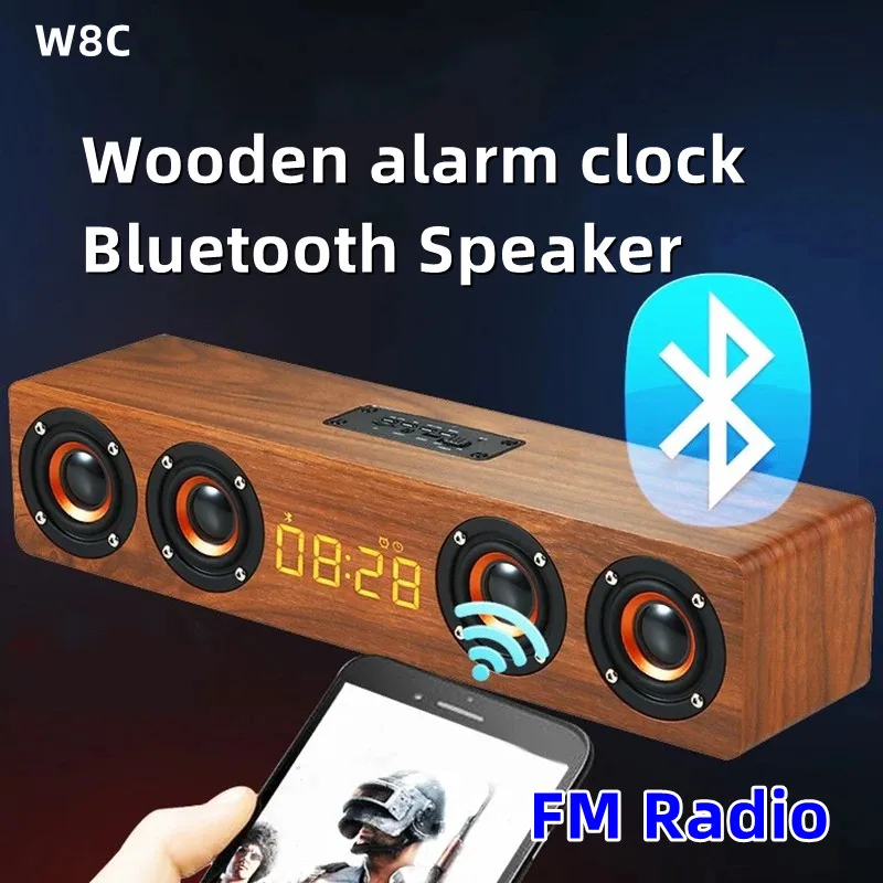 Деревянная звуковая панель W8C, Hi-Fi стерео сабвуфер, музыкальная звуковая система, проекционный Настольный ПК, часы, BlueTooth-динамики с FM-радио
Деревянная звуковая панель W8C, Hi-Fi стерео сабвуфер, музыкальная звуковая система, проекционный Настольный ПК, часы, BlueTooth-динамики с FM-радио