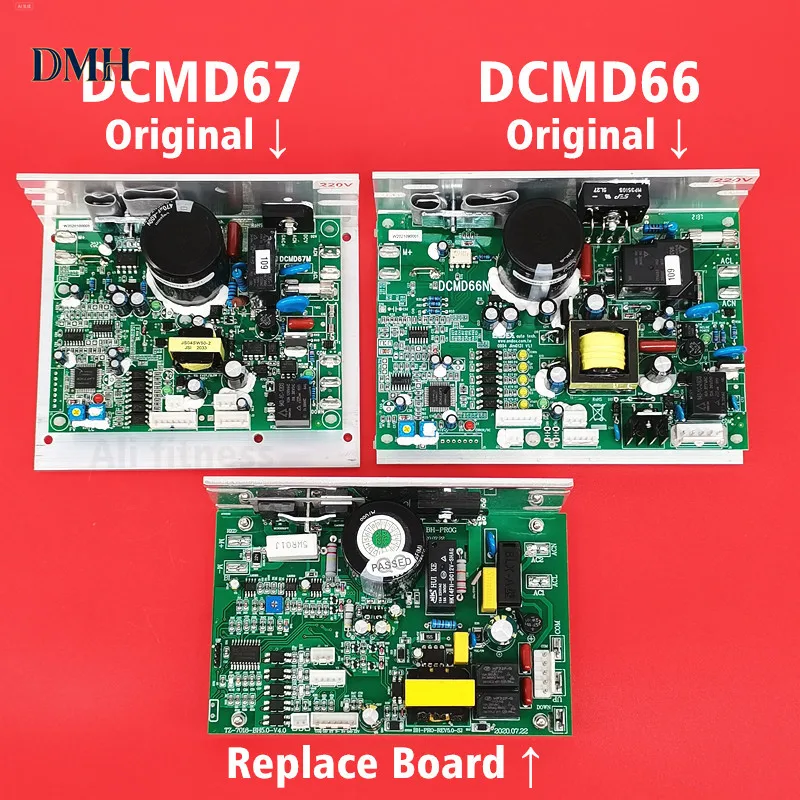 ENDEX DCMD66 DCMD67 Treadmill Motor Controller DCMD66NP DCMD67M for BH6435 G6515C DK city Treadmill NB702028 Power Control board
ENDEX DCMD66 DCMD67 Treadmill Motor Controller DCMD66NP DCMD67M for BH6435 G6515C DK city Treadmill NB702028 Power Control board