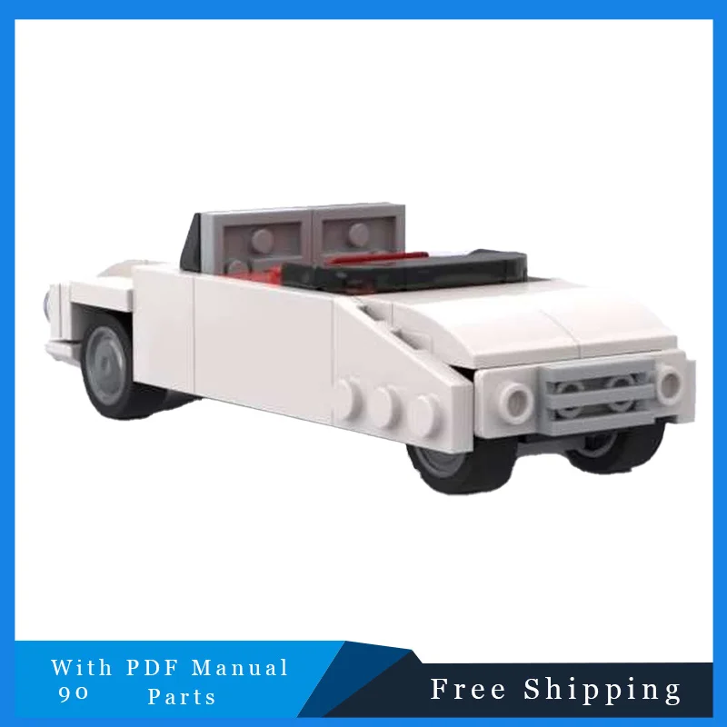 90 шт. MOC, белый крутой трансформируемый спортивный автомобиль, модульный строительный блок, модель для детей и взрослых, образование, сделай сам, сборка, игрушка, подарок на фестиваль
90 шт. MOC, белый крутой трансформируемый спортивный автомобиль, модульный строительный блок, модель для детей и взрослых, образование, сделай сам, сборка, игрушка, подарок на фестиваль