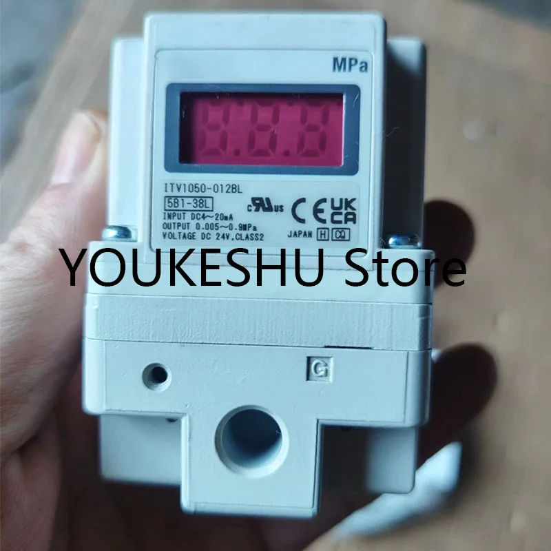 New original electrical proportional valve ITV1050-012BL Equipped with B-bracket and data cable
New original electrical proportional valve ITV1050-012BL Equipped with B-bracket and data cable
