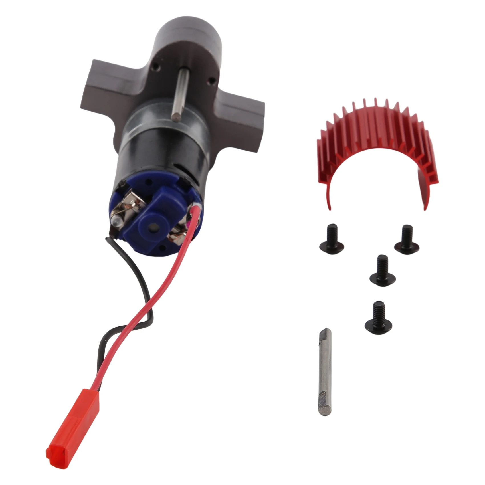 BEDW-370 Brushed Motor+Alloy Heat Sink Gear Box Set With Steel Gears For WPL Henglong C14 C24 B14 B24 B16 B36 4X4 6X6 Upgraded P
BEDW-370 Brushed Motor+Alloy Heat Sink Gear Box Set With Steel Gears For WPL Henglong C14 C24 B14 B24 B16 B36 4X4 6X6 Upgraded P