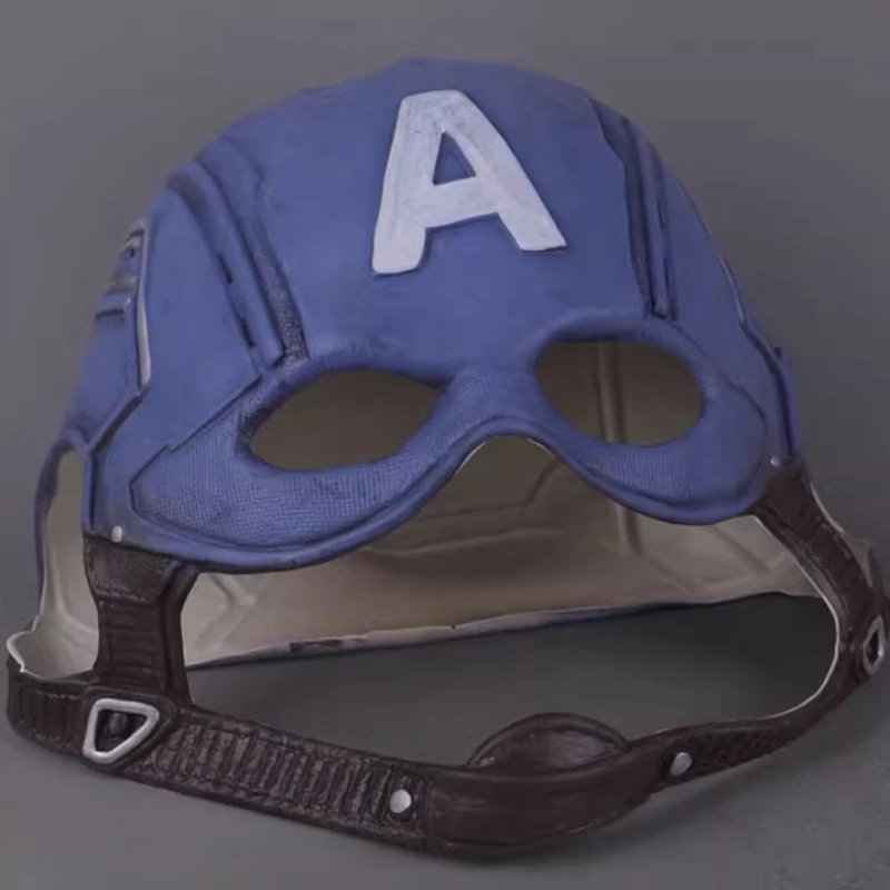Movie Peripherals Cosplay Accessories Captain American Mask Latex Helmet Cosplay Halloween Party Stage Performance Props
Movie Peripherals Cosplay Accessories Captain American Mask Latex Helmet Cosplay Halloween Party Stage Performance Props