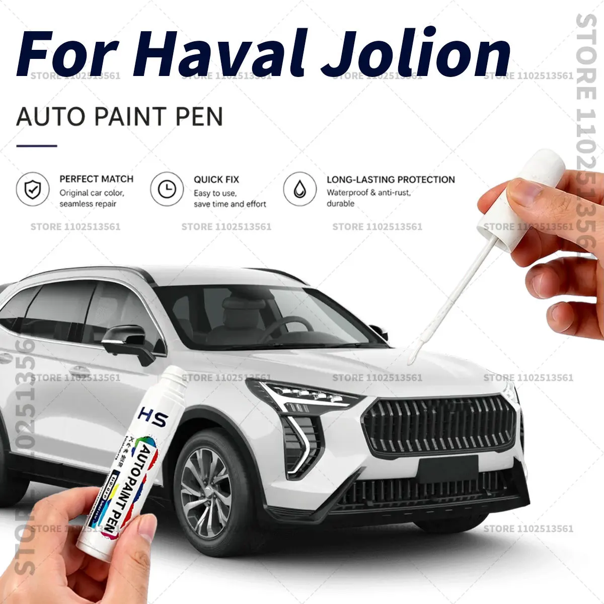 Car Touch Up Paint Pen Deep Scratch Repair Auto Paint Brush For Haval Jolion Blue Bluea Zure Mars Red Hamilton White Vivid Green
Car Touch Up Paint Pen Deep Scratch Repair Auto Paint Brush For Haval Jolion Blue Bluea Zure Mars Red Hamilton White Vivid Green